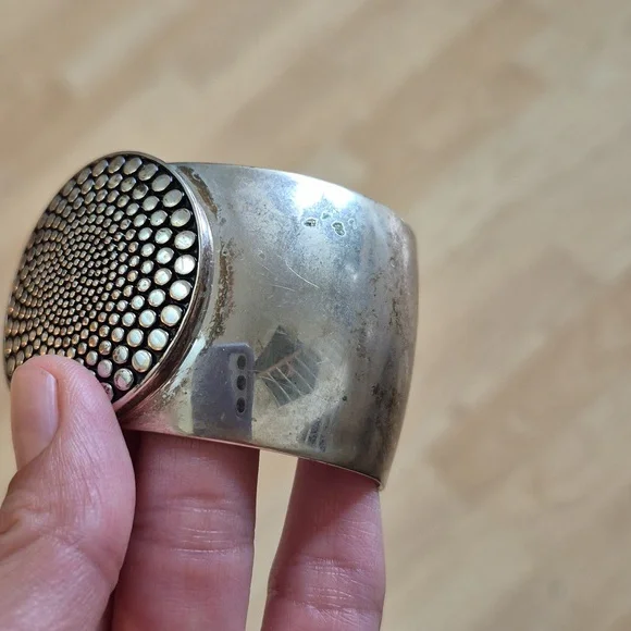 Orville Tsinnie Navajo Style Cuff Bracelate Adjustable - Picture 12 of 15